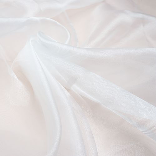 Tecido organza cristal branco