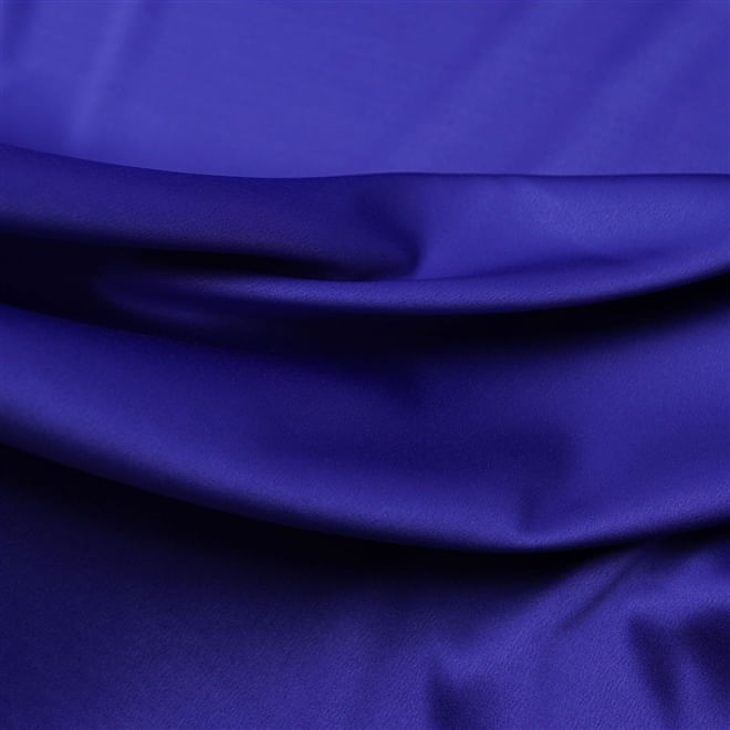 Tecido crepe pasquale premium azul royal und 120cm x 150cm