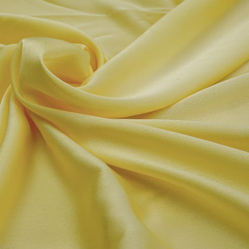 Tecido crepe nuage amarelo