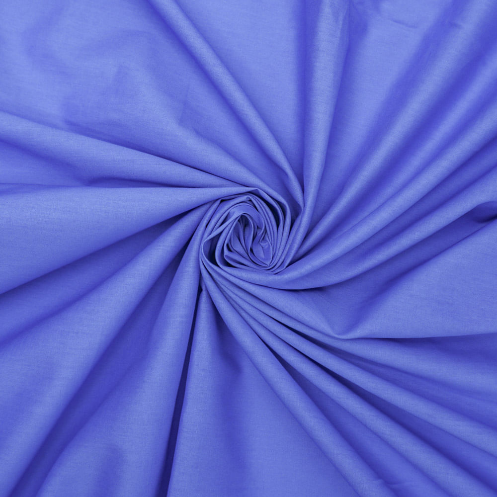 Tecido tricoline azul royal