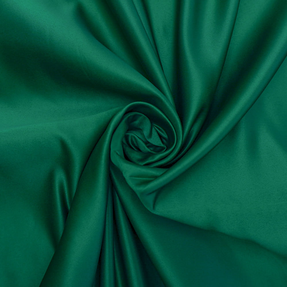 Tecido cetim bucol verde bandeira