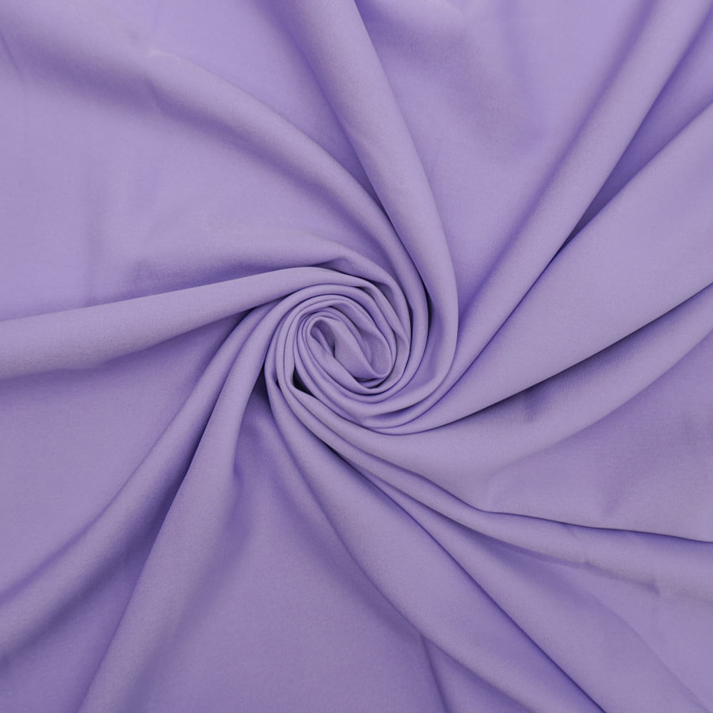Tecido crepe alfaiataria lilás