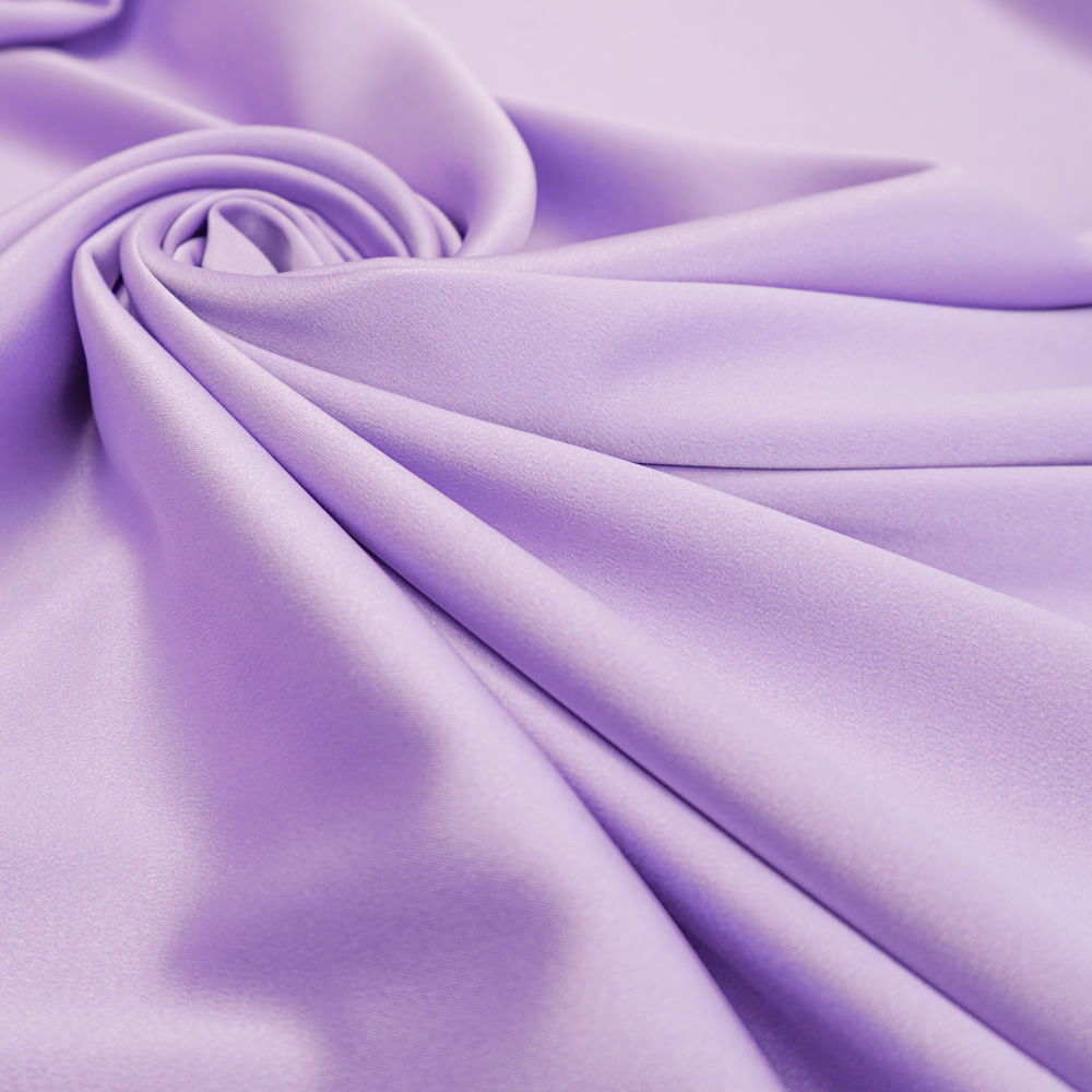 Tecido crepe dior lilás lavanda
