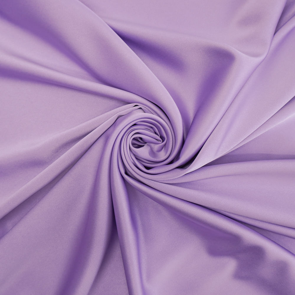Tecido crepe dior lilás lavanda