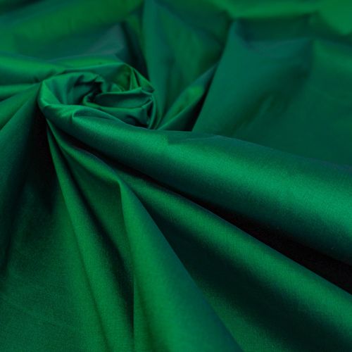 Tafeta indiano verde esmeralda