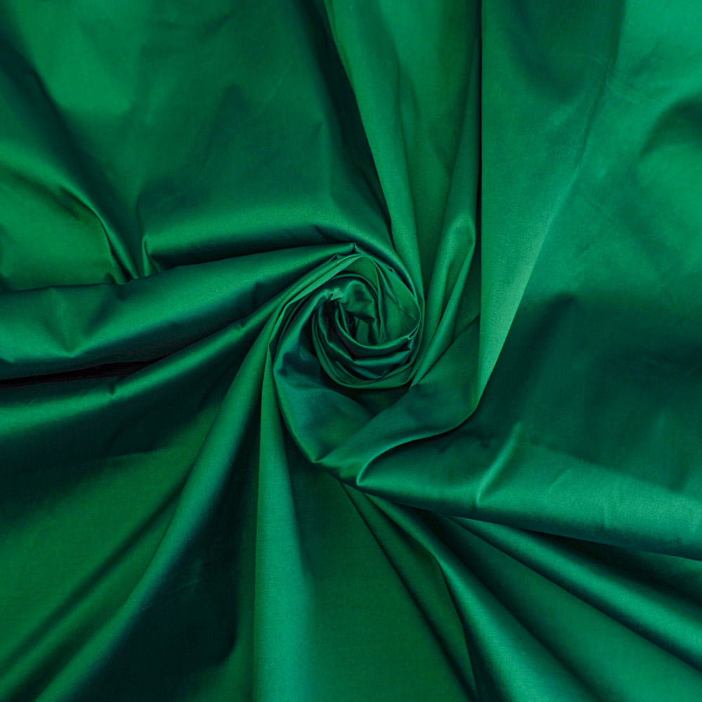 Tafeta indiano verde bandeira