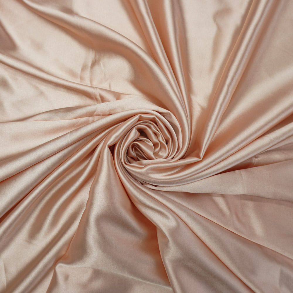 Tecido cetim com elastano rosa claro