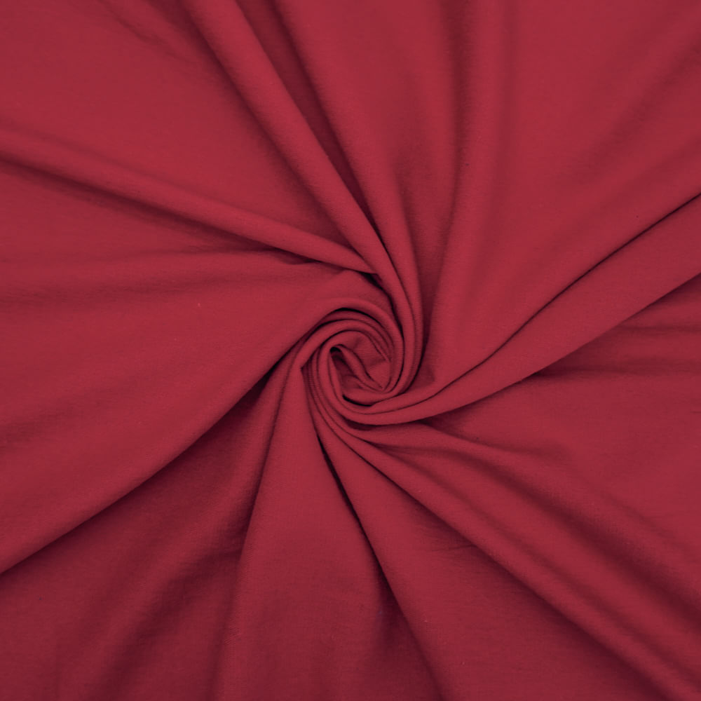 Tecido viscolinho com elastano vermelho