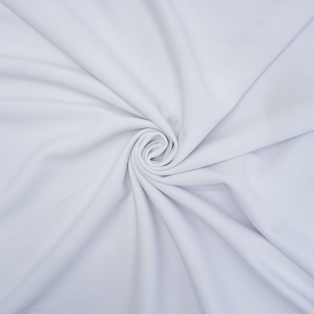 Tecido malha montaria (neoprene) branco