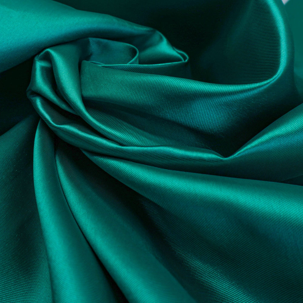 Tecido zibeline diagonal verde turquesa