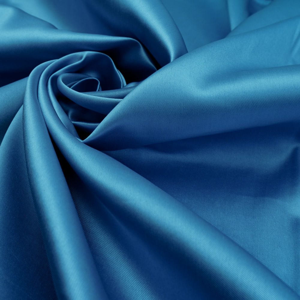 Tecido zibeline diagonal azul