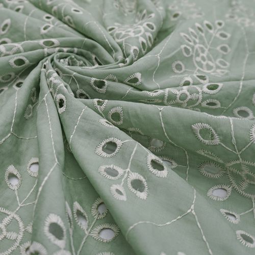 Tecido laise verde menta