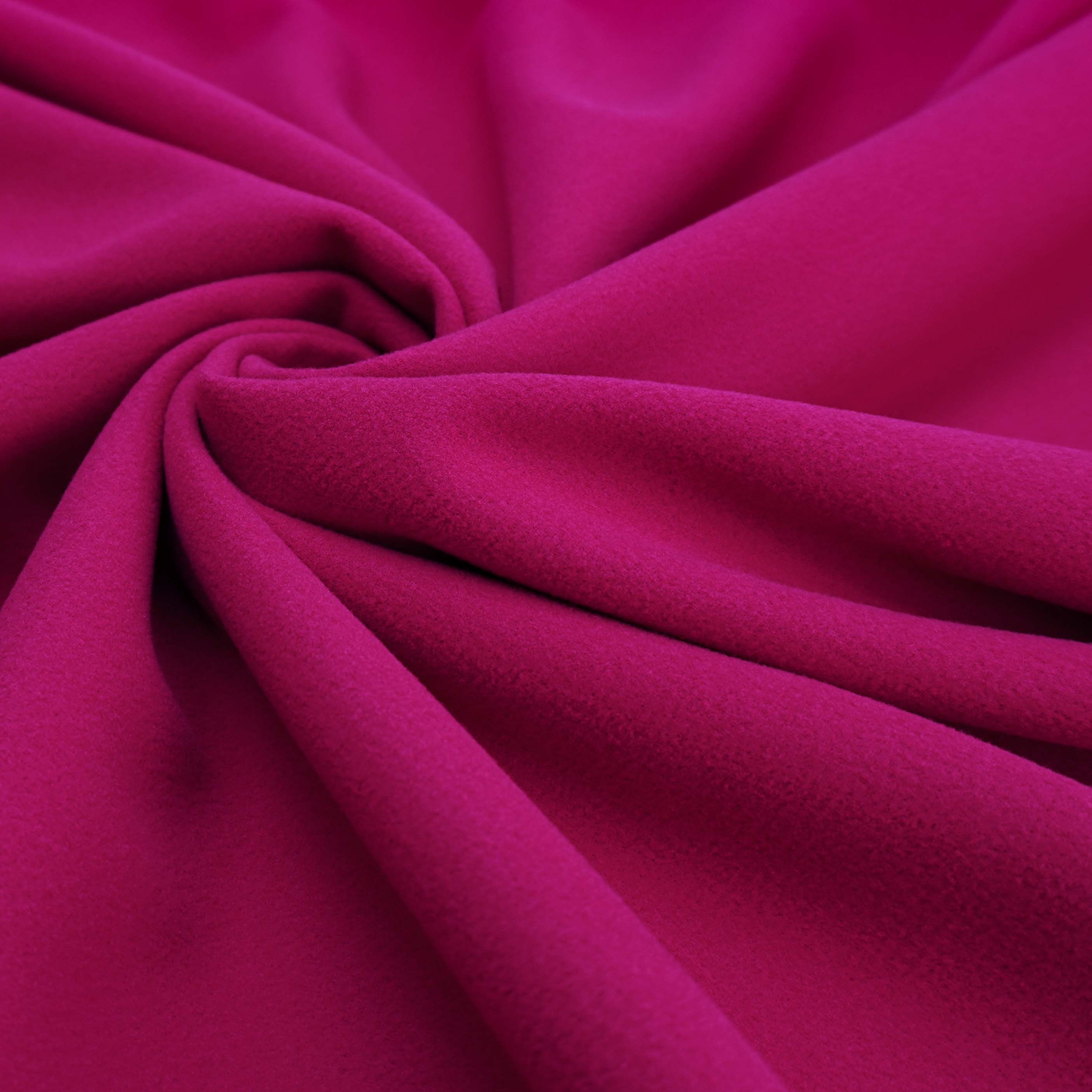 Tecido lã batida polivelour pink