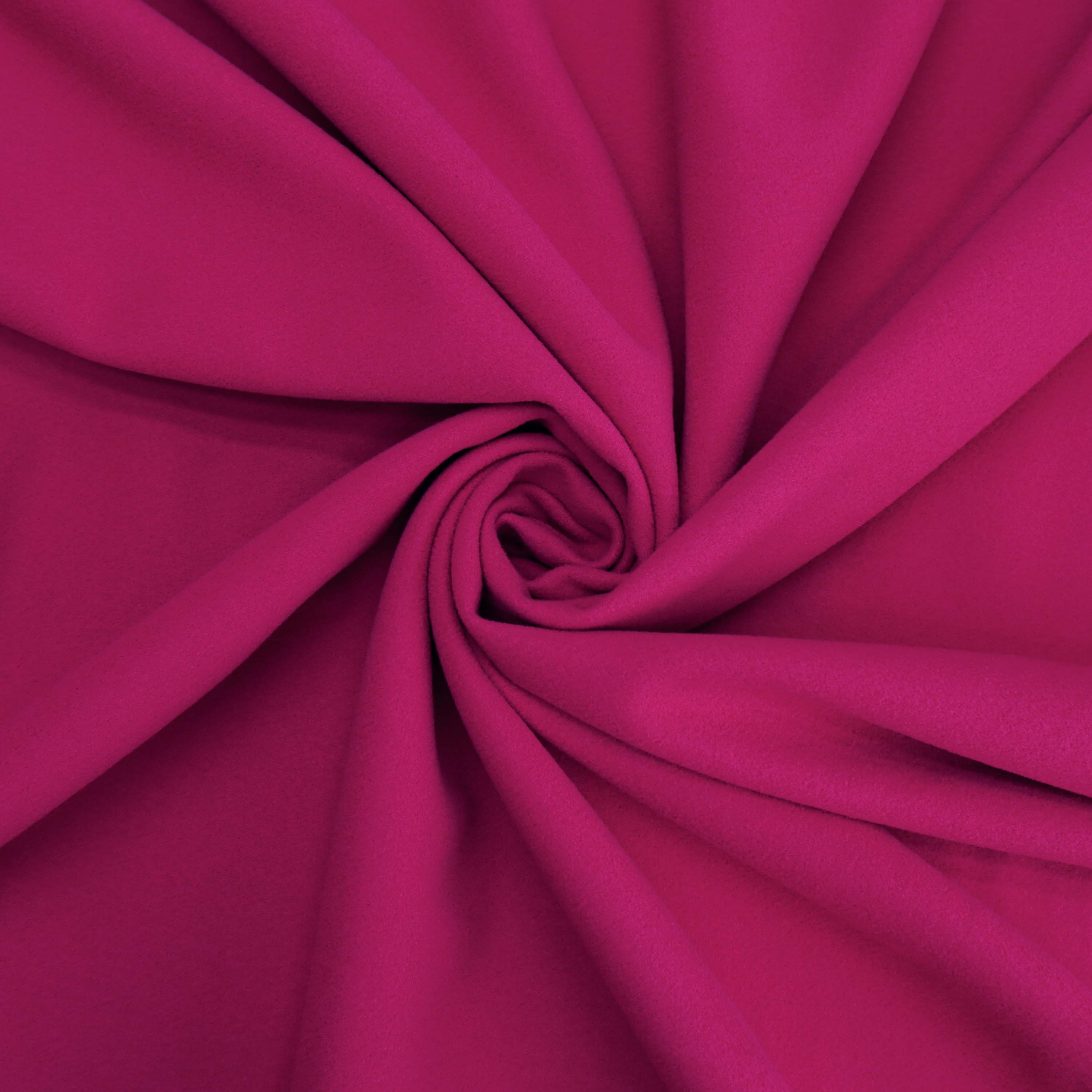 Tecido lã batida polivelour pink