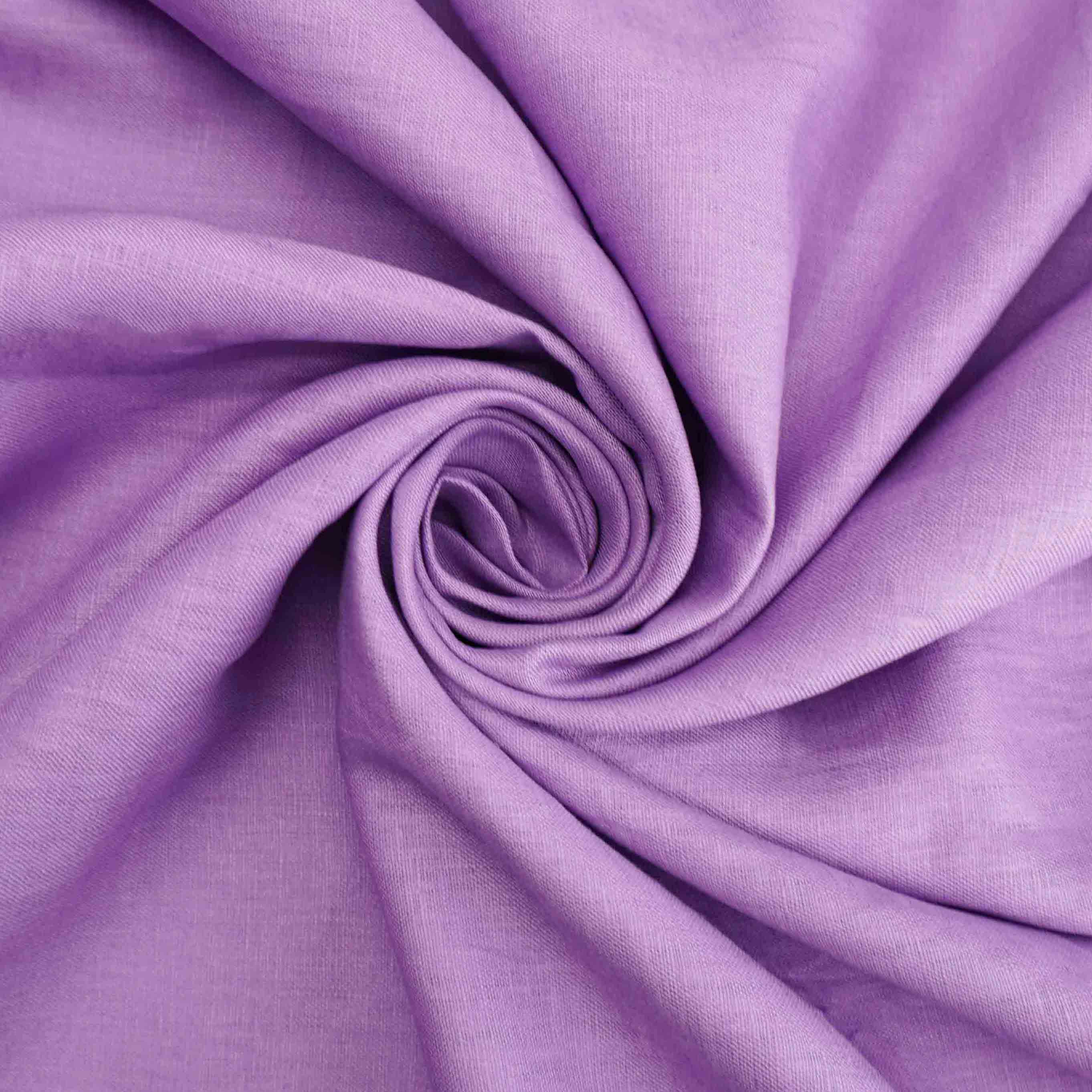 Tecido linho puro lilás