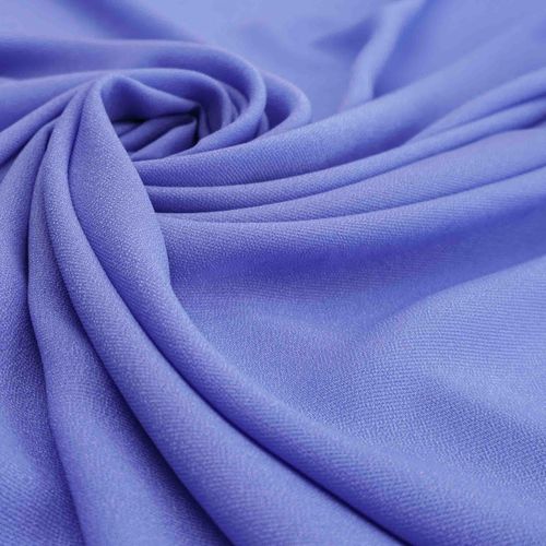 Tecido crepe musseline cristal azul serenity