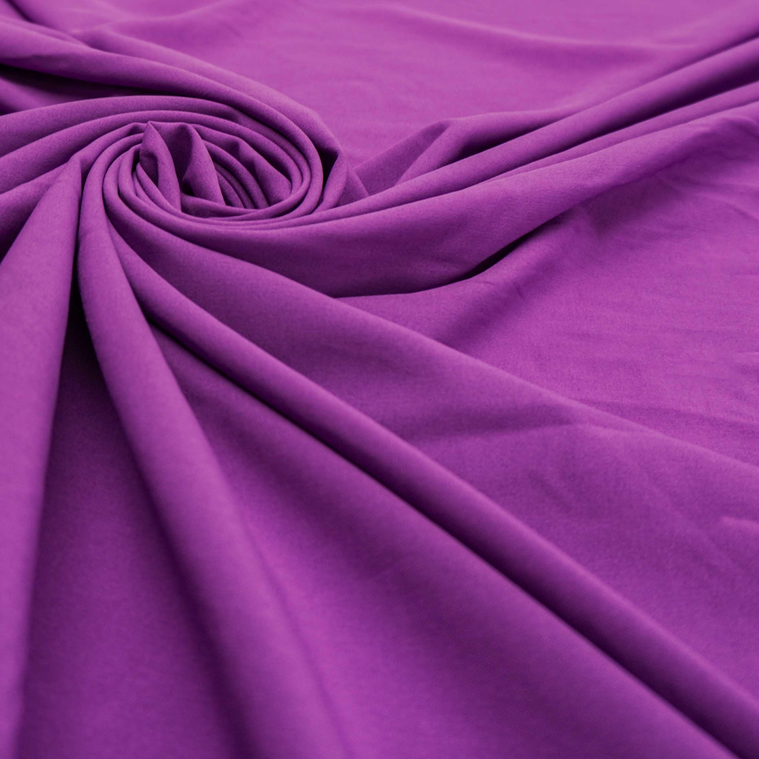 Tecido seda pluma roxo