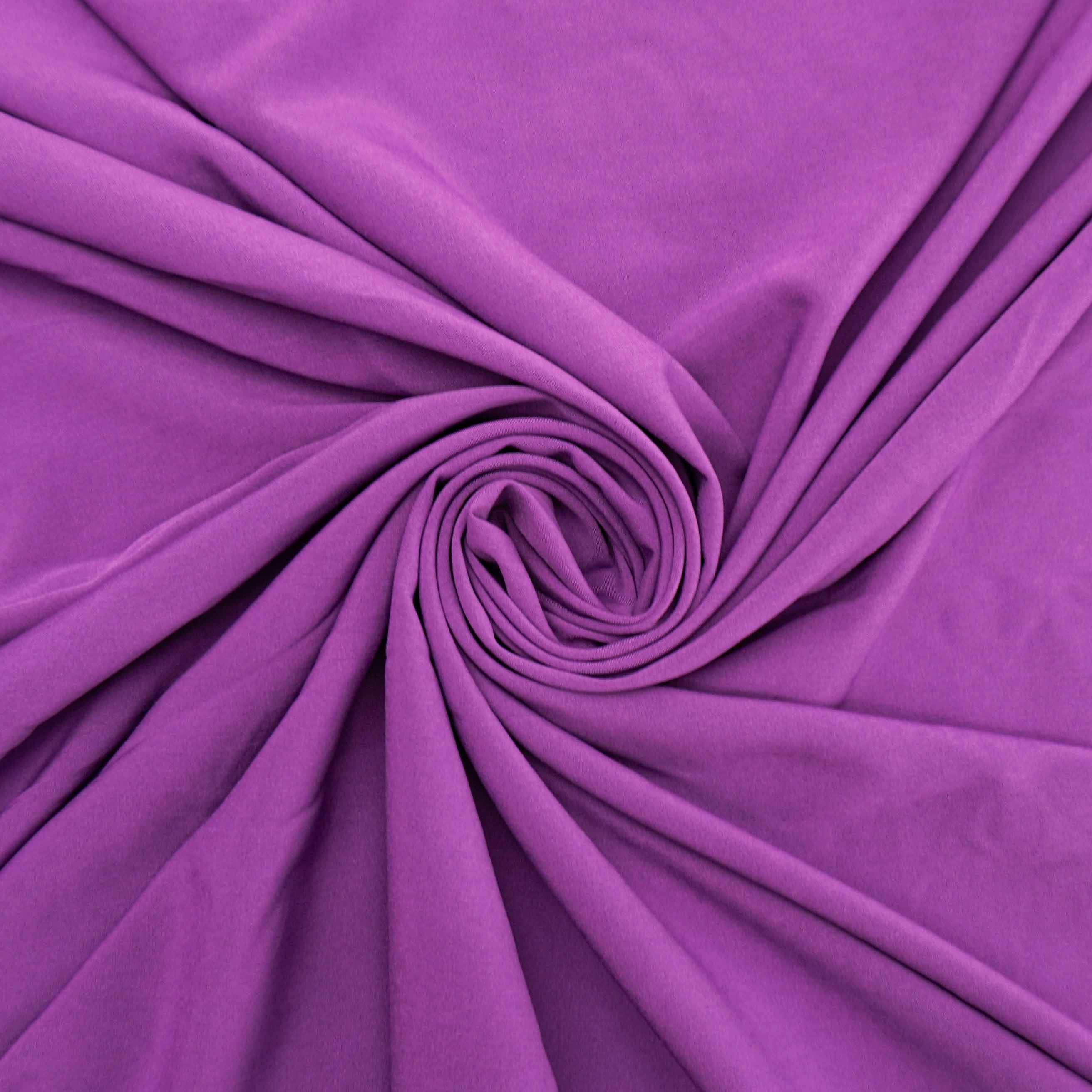 Tecido seda pluma roxo