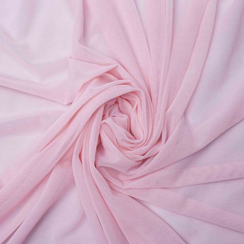Tecido tule de malha rosa bebê und 80cm x 160cm
