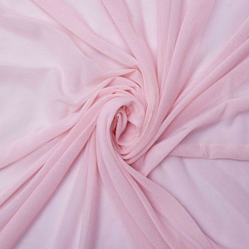 Tecido tule de malha rosa bebê und 95cm x 160cm