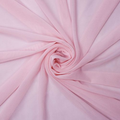 Tecido tule de malha rosa bebê und 65cm x 160cm
