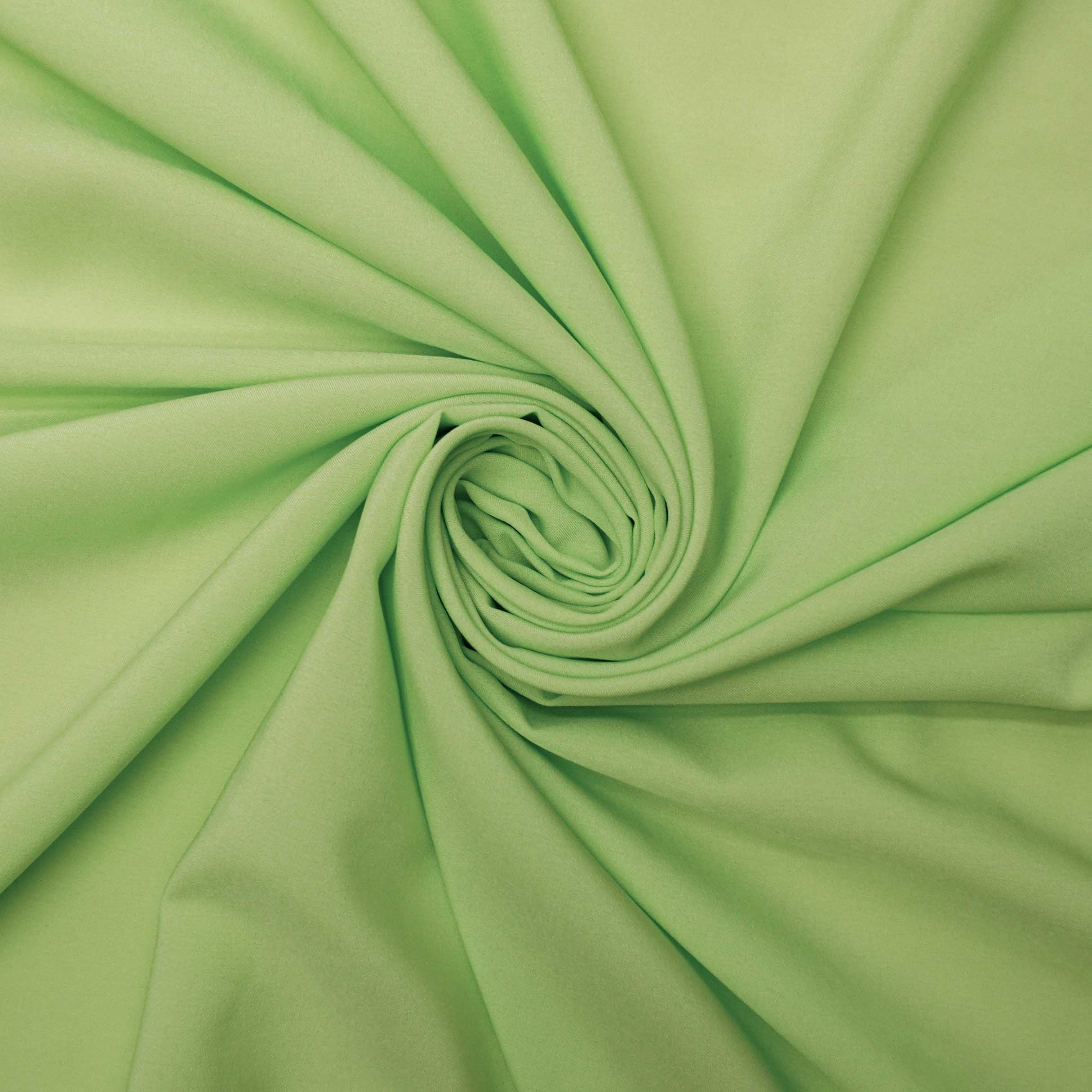 Tecido seda pluma verde neon