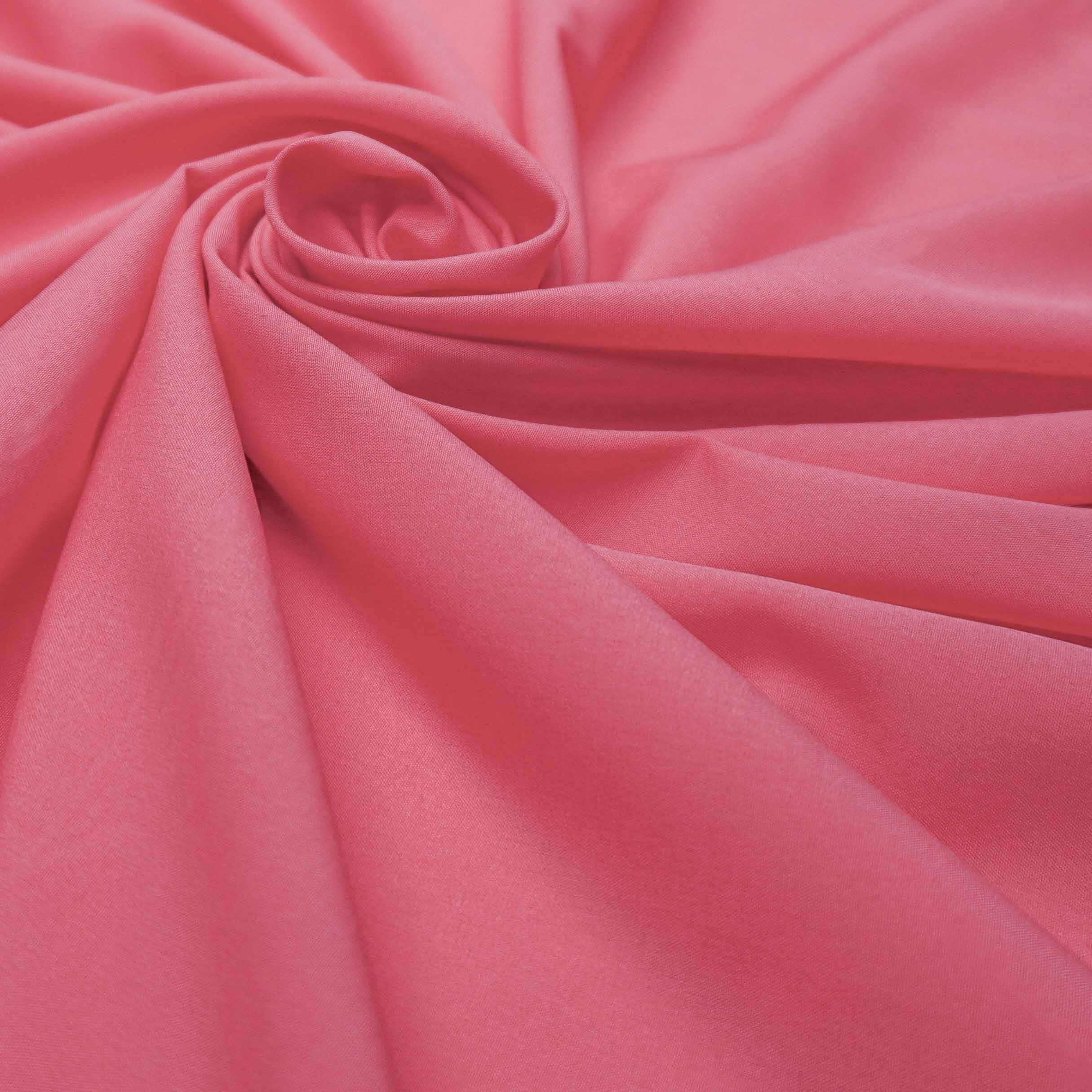 Tecido seda pluma rosa goiaba