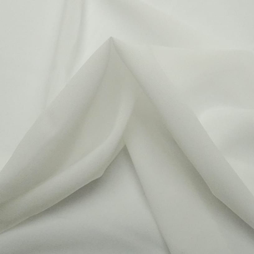 Tecido musseline com elastano off white und 180cm x 150cm