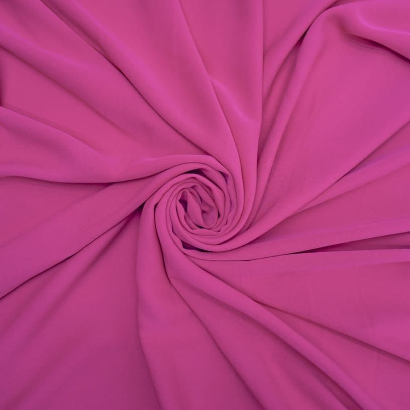 Tecido crepe versailles  leve pink und 70cm x 150cm