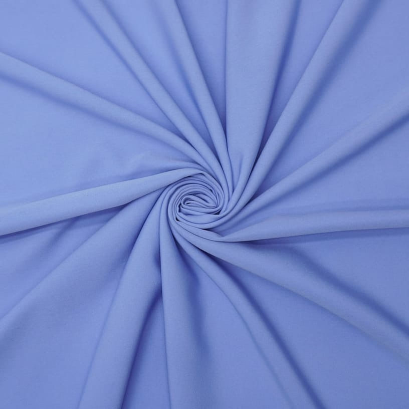 Tecido crepe alfaiataria leve azul serenity und 80cm x 147cm