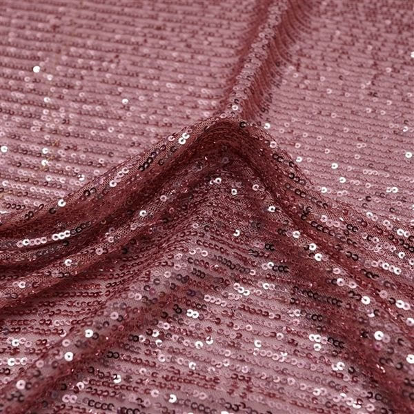Tecido tule bordado paetê rosê und 50cm x 132cm