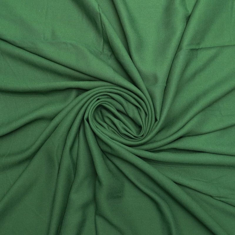Tecido viscose rayon verde floresta und 60cm x 150cm