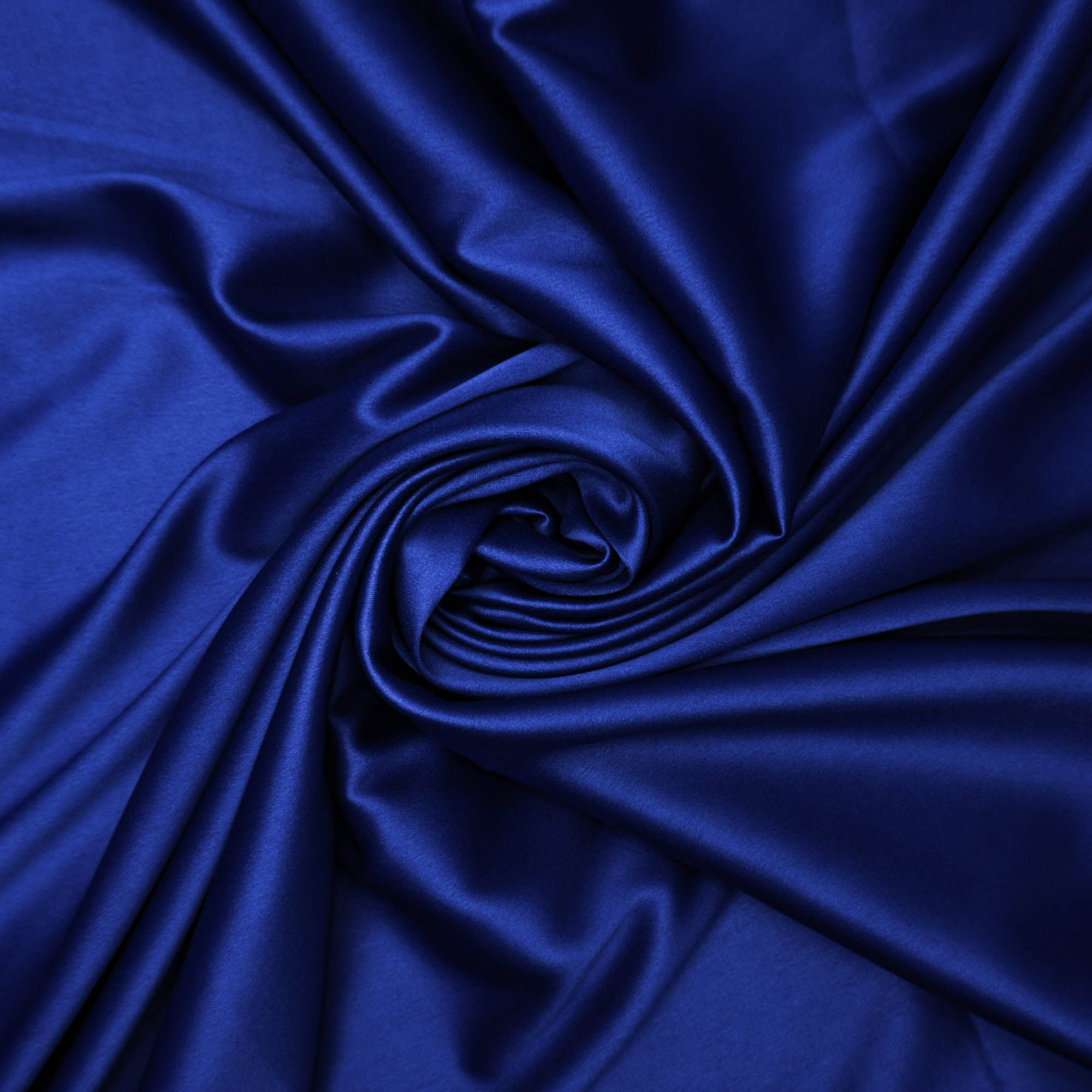 Tecido crepe itália azul royal escuro