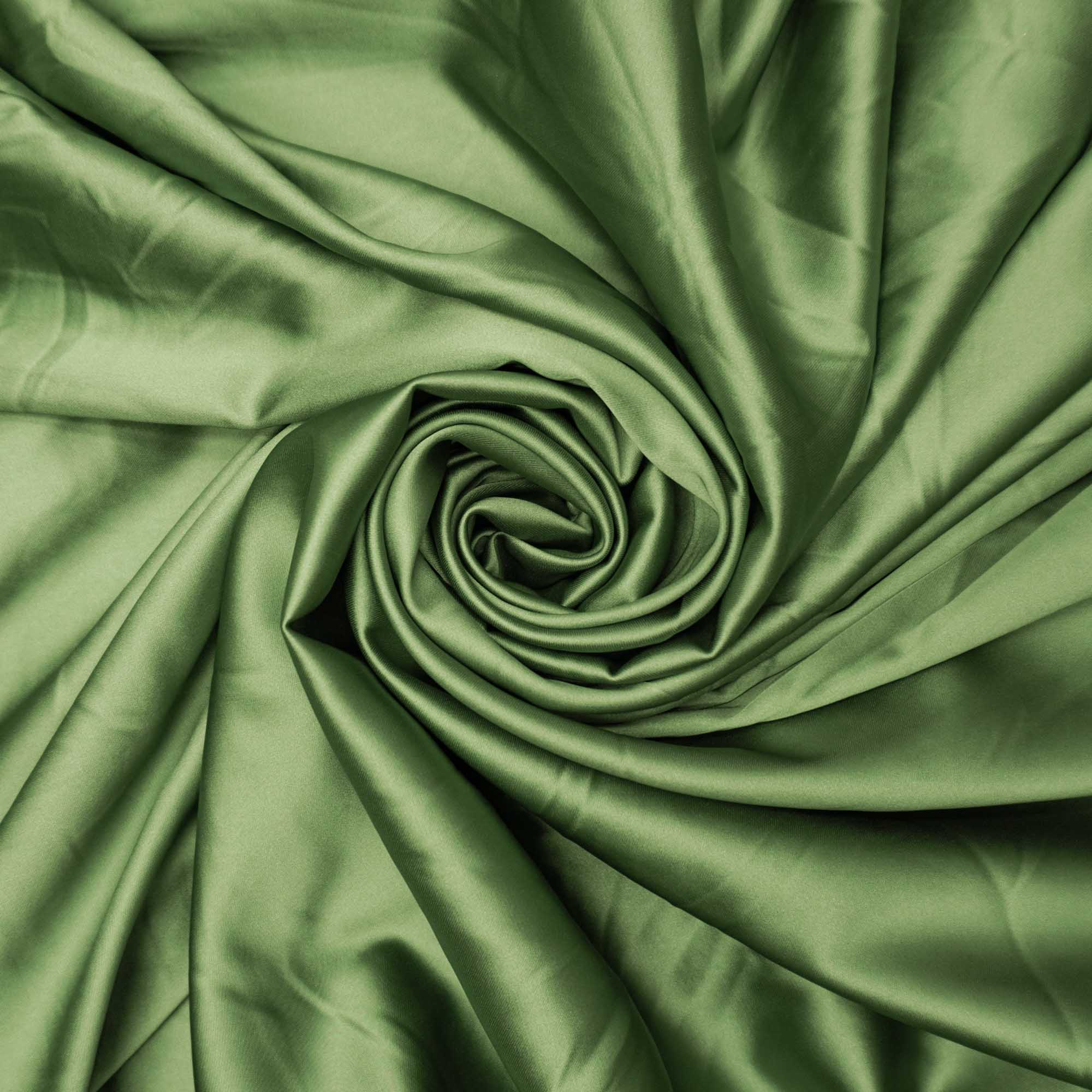 Tecido crepe versailles verde oliva claro
