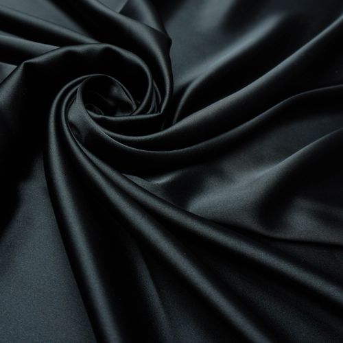 Tecido crepe versailles preto