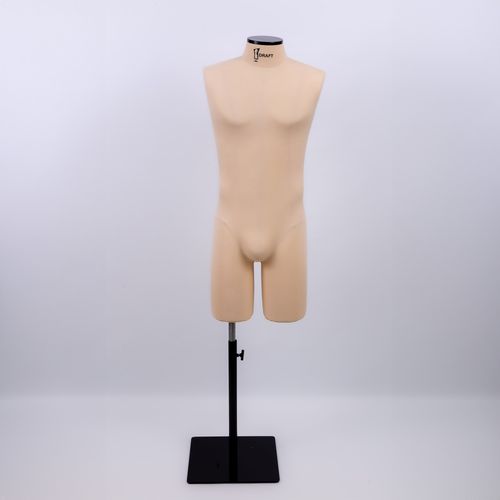 Manequim Modelagem Masculino Meia Perna DRAFT
