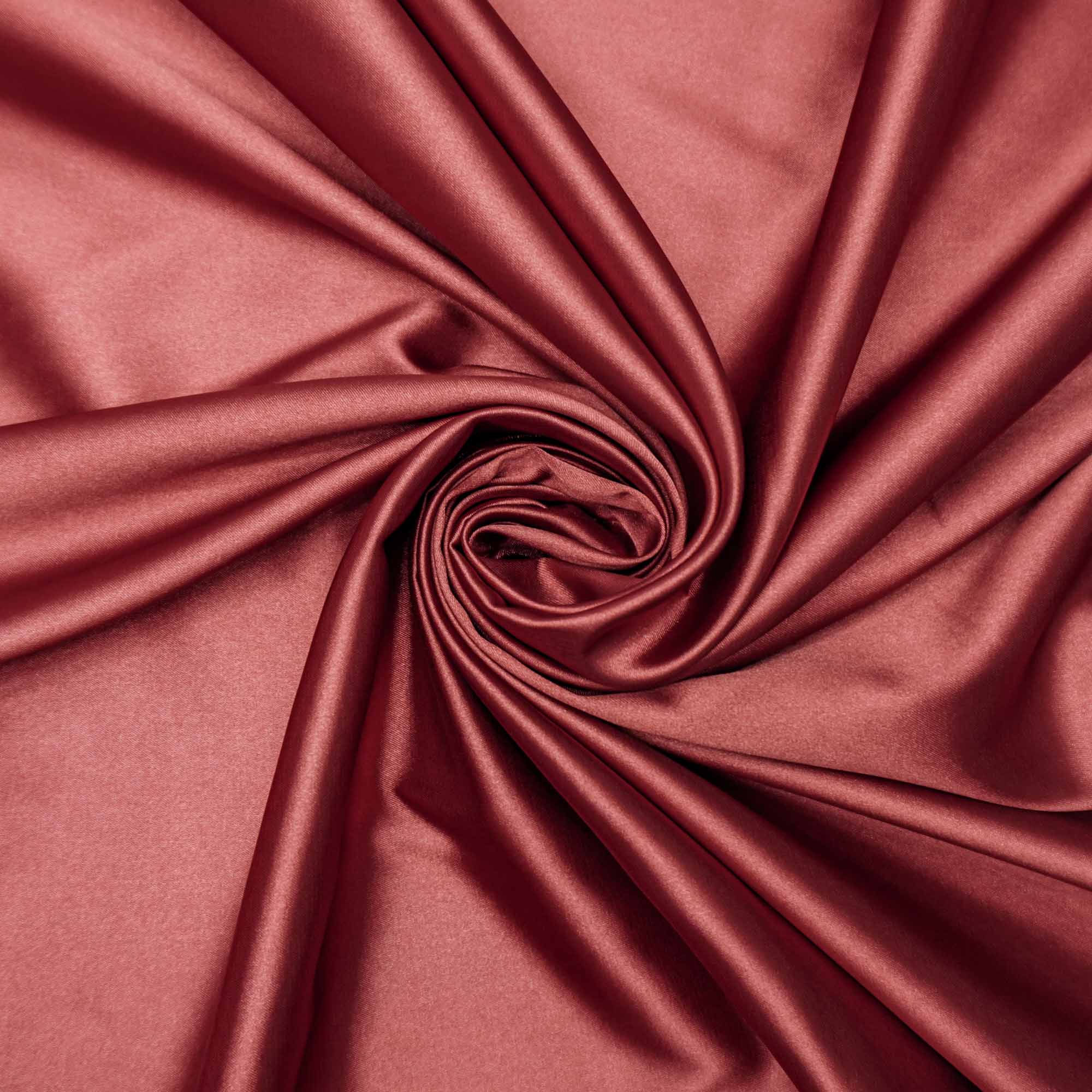 Tecido cetim toque de seda com elastano terracota