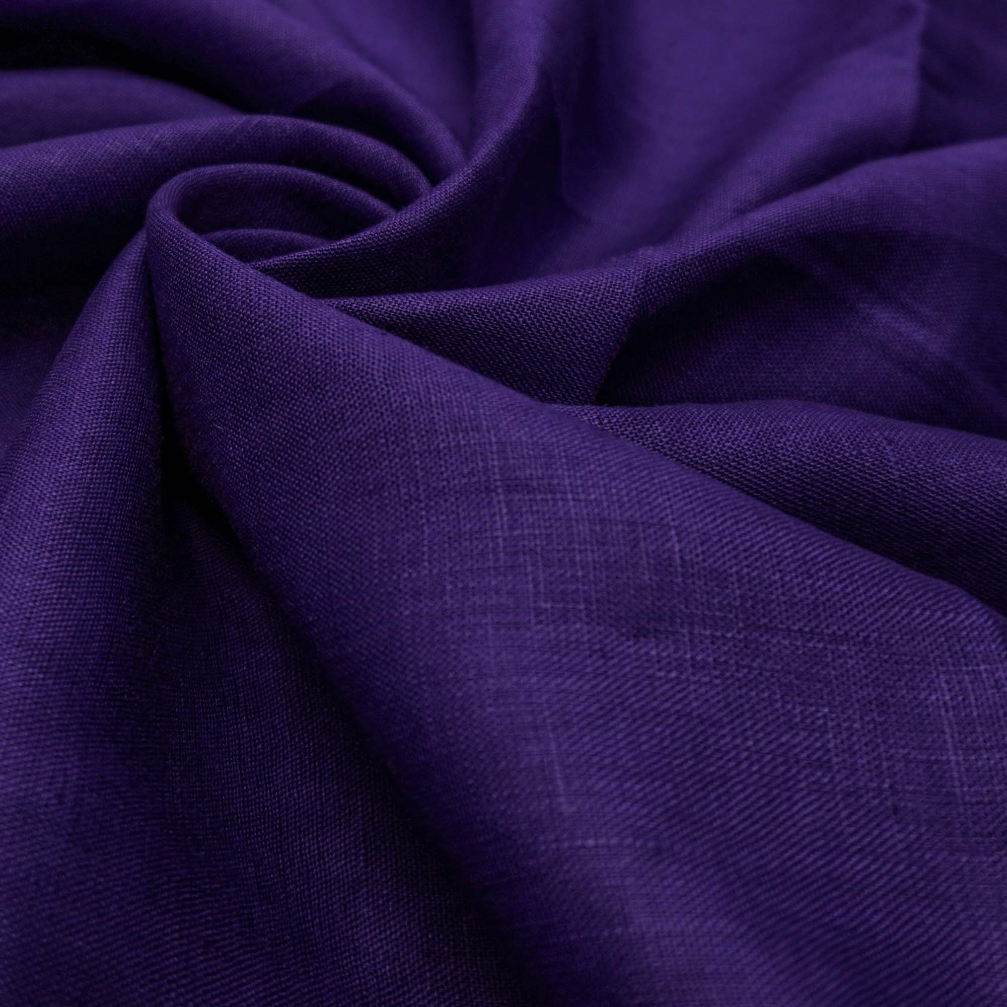 Tecido linho puro violeta