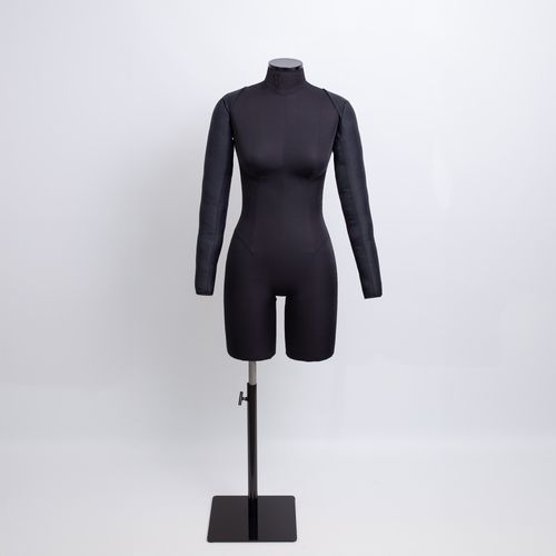 Par de Braços Femininos acolchoados - Preto DRAFT