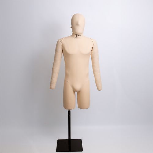 Par de Braços Masculinos acolchoados DRAFT
