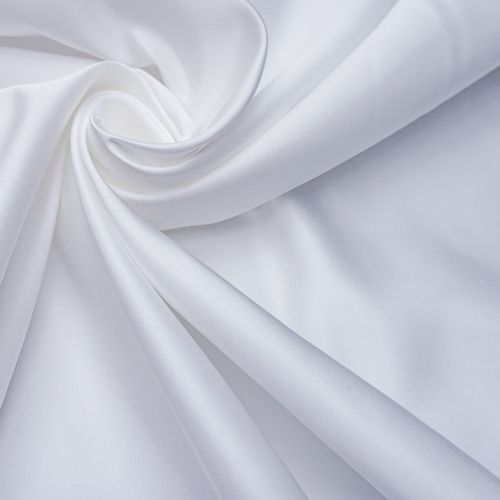 Tecido cetim dupla face premium off white