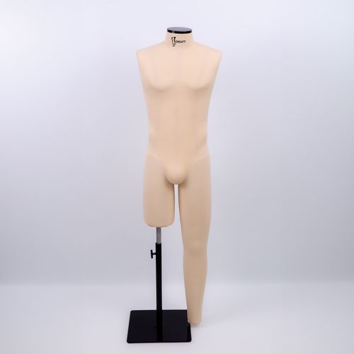 Manequim Modelagem Masculino Perna Longa DRAFT