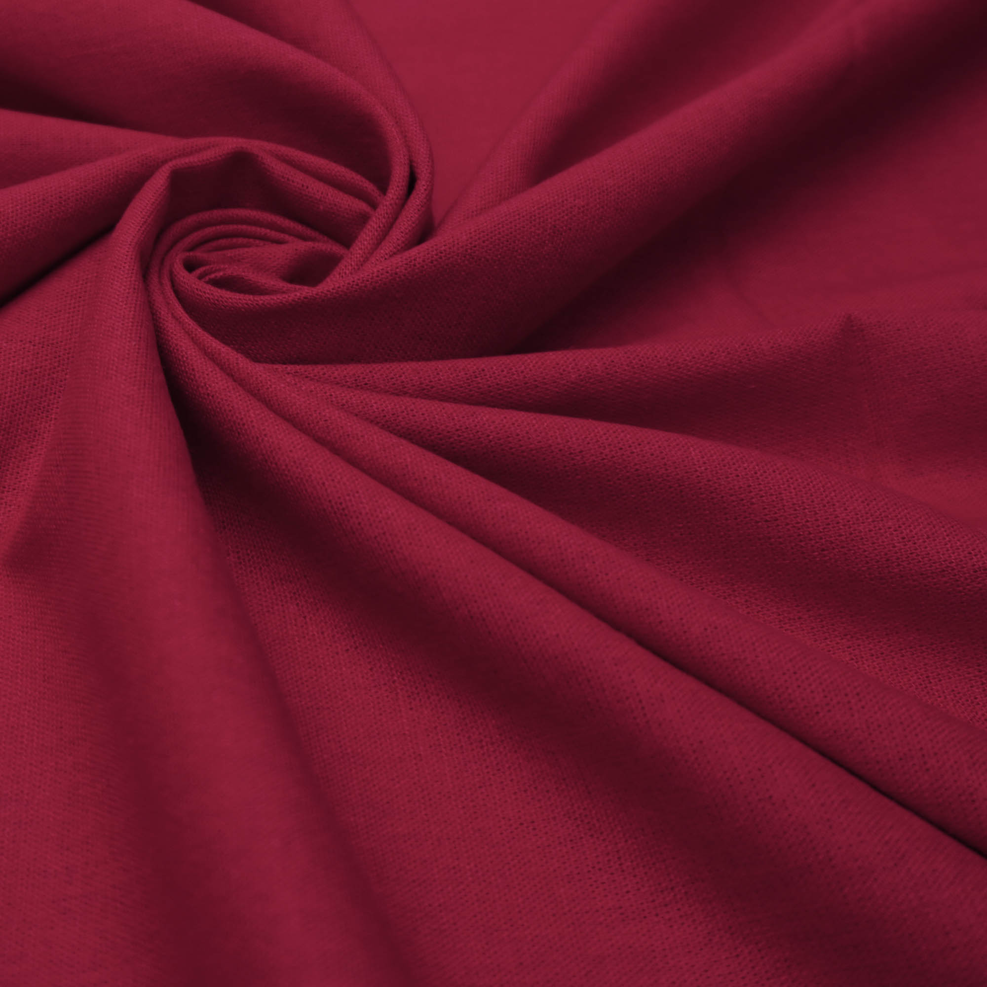 Tecido linho misto com elastano vermelho