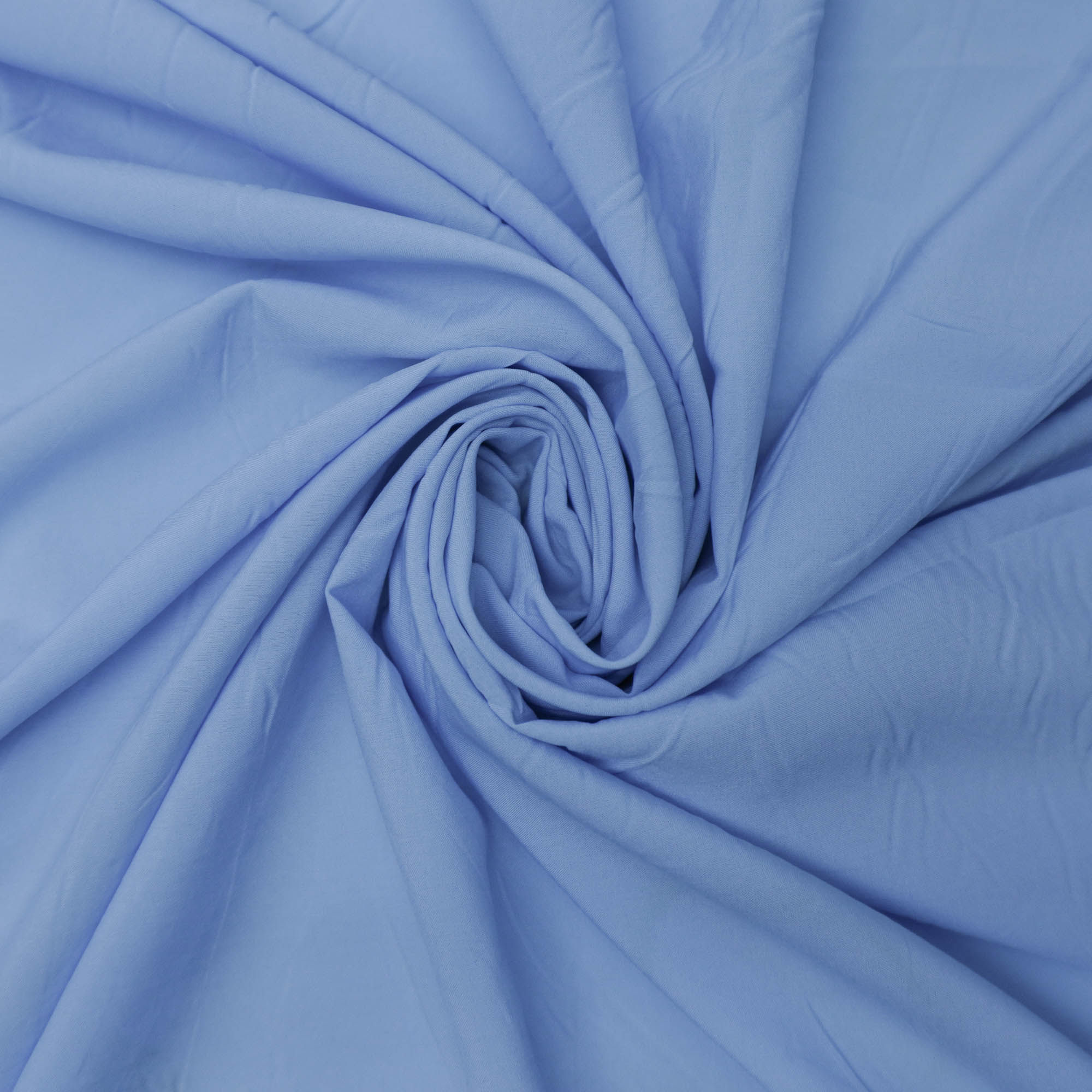Tecido seda pluma azul bebê