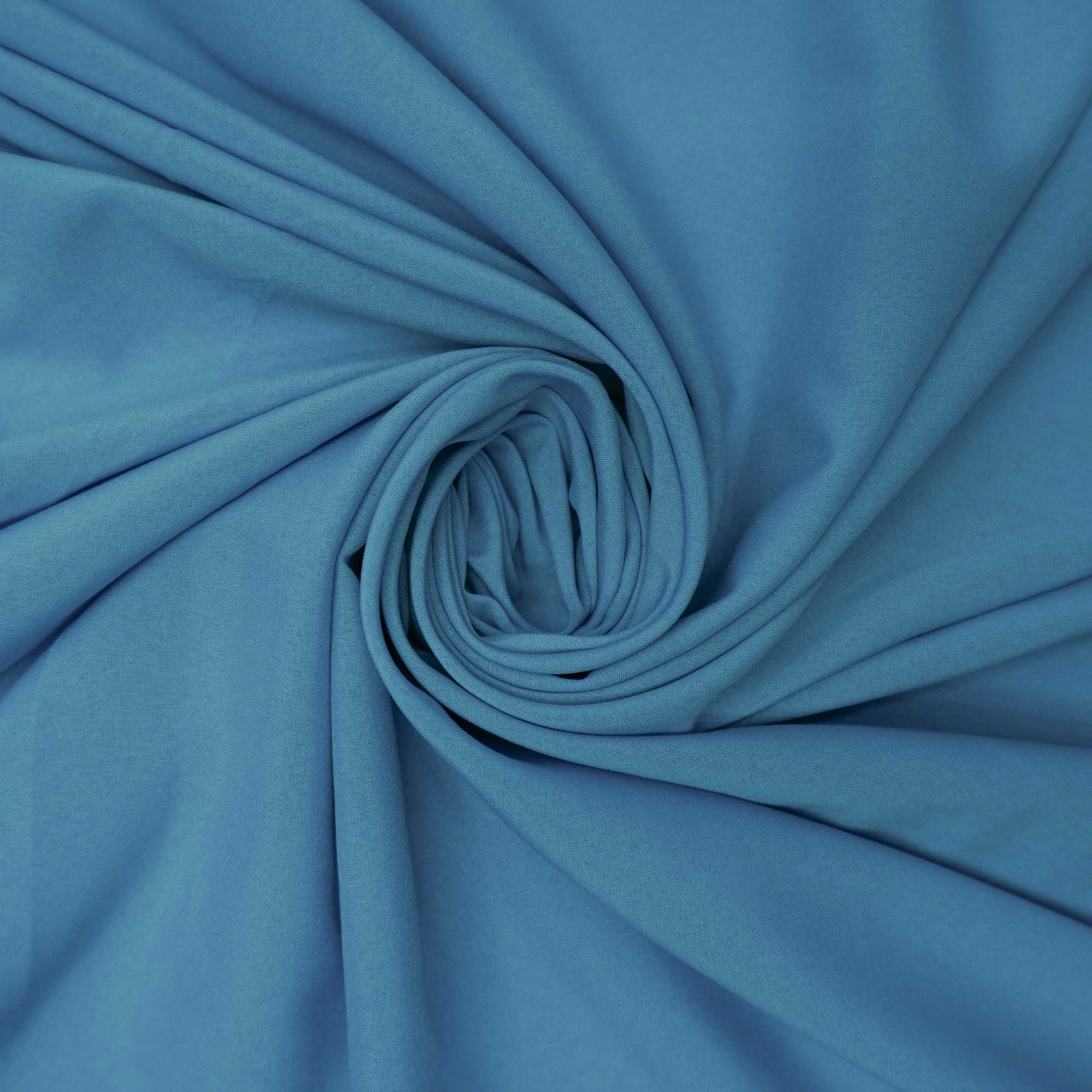 Tecido seda pluma azul celeste