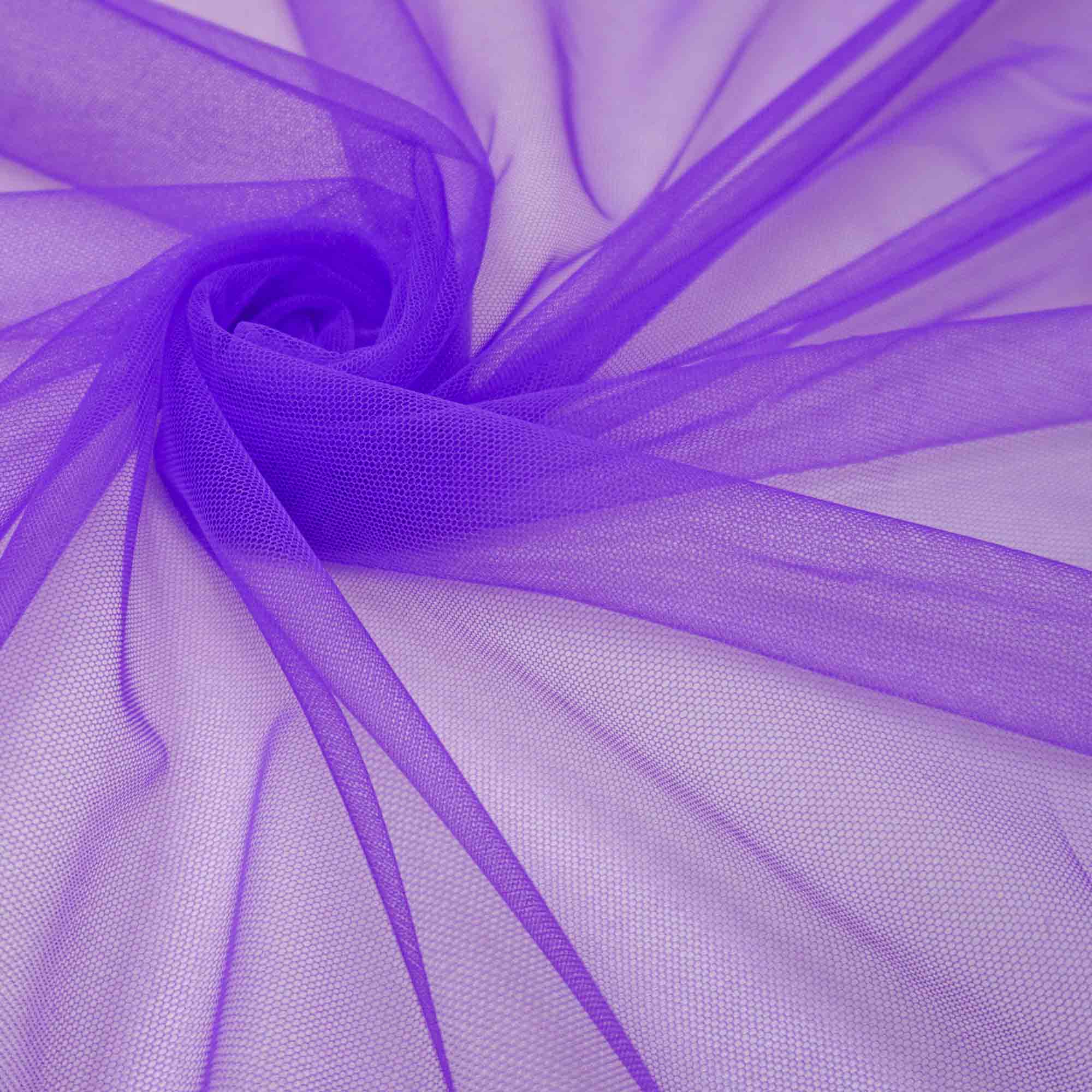 Tecido tule ilusione (ilusion) lilás