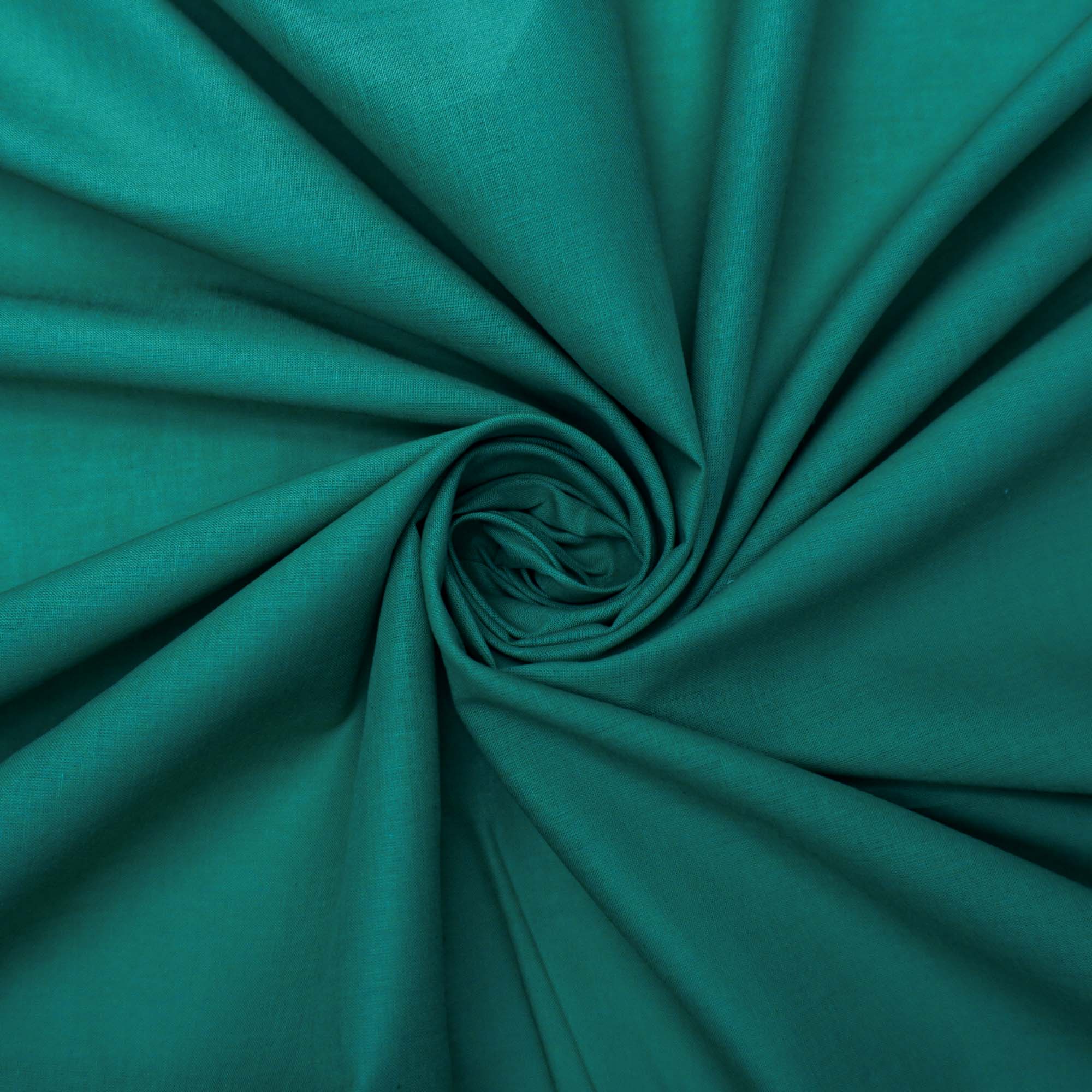 Tecido cambraia de algodão verde bandeira