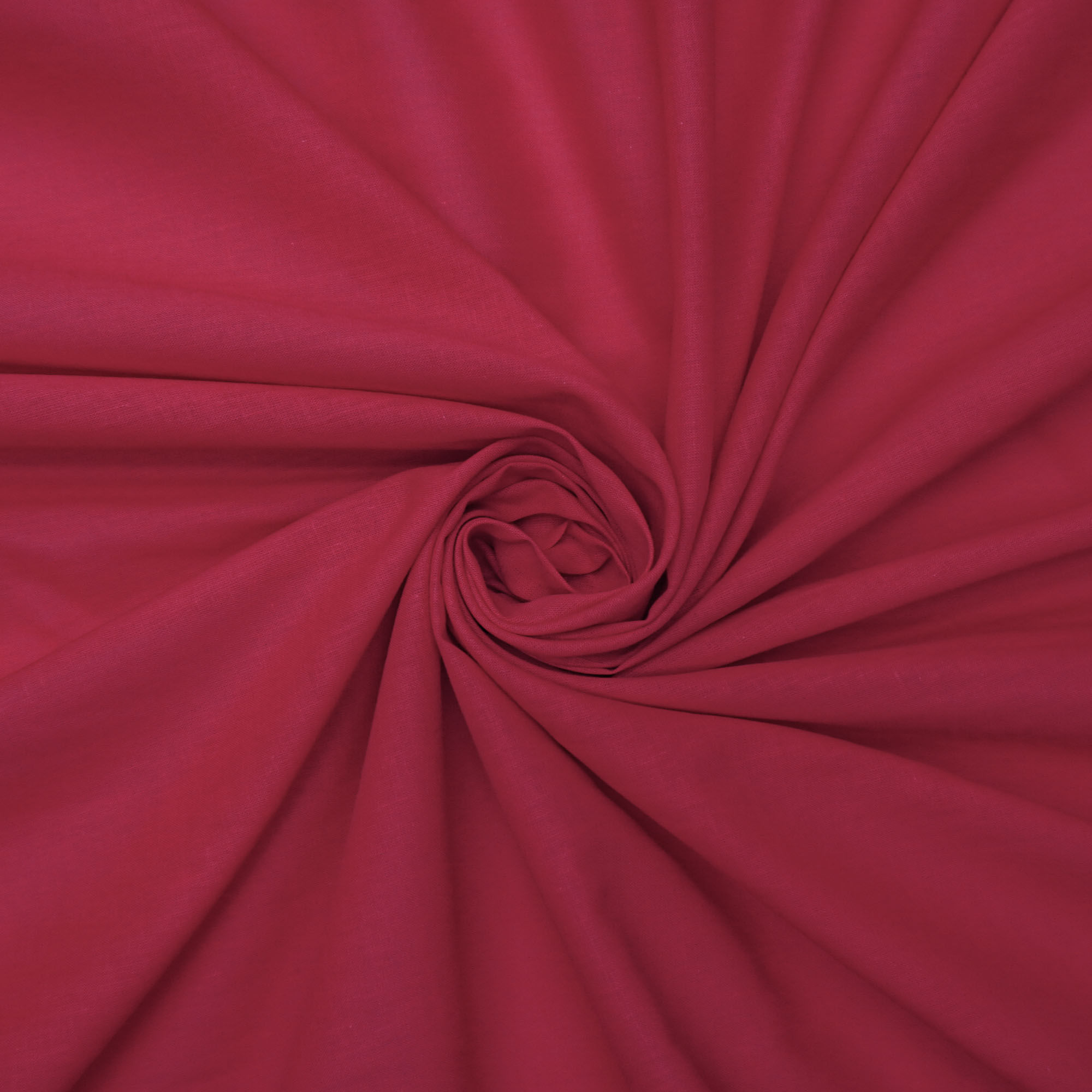 Tecido cambraia de algodão vermelho