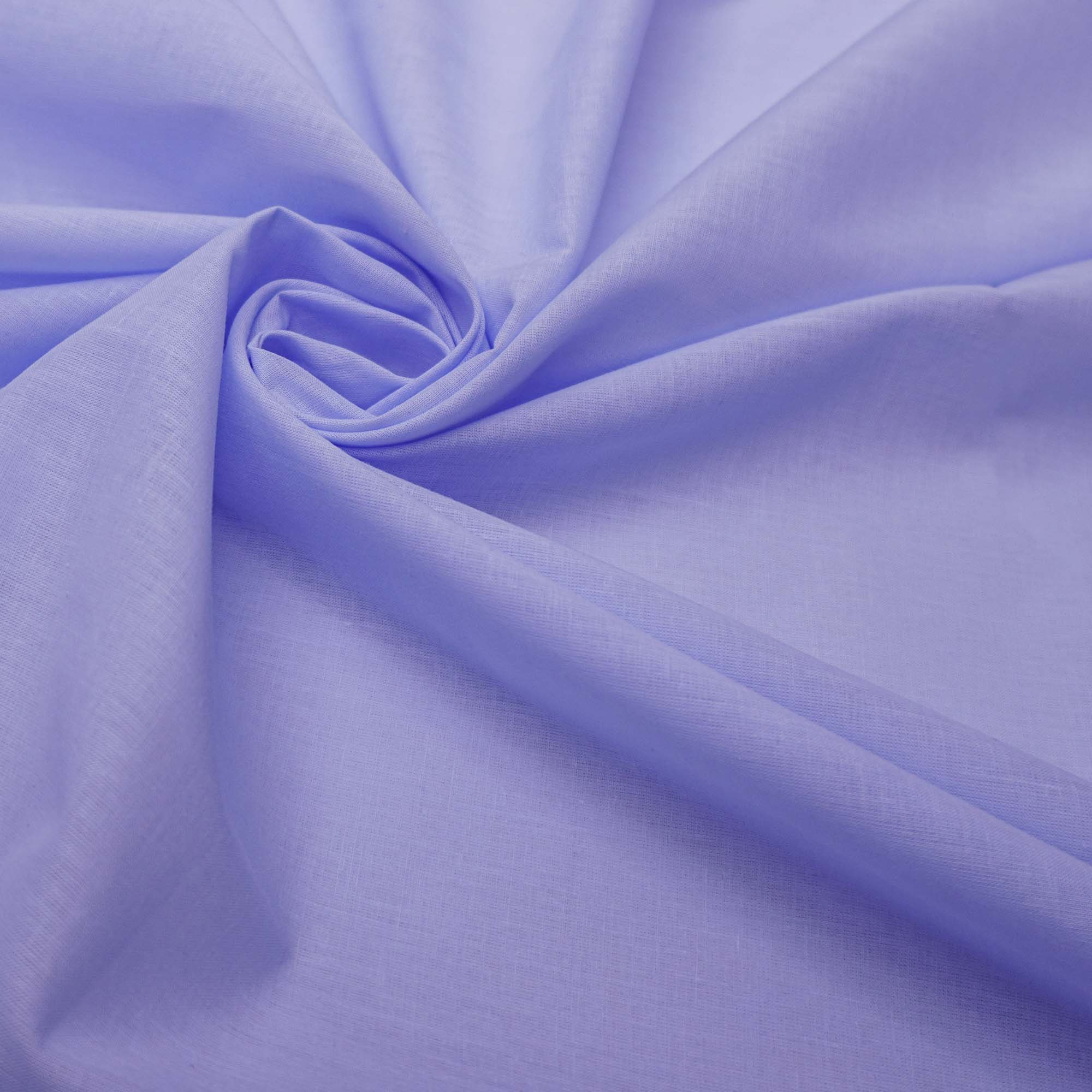 Tecido cambraia de algodão azul serenity claro