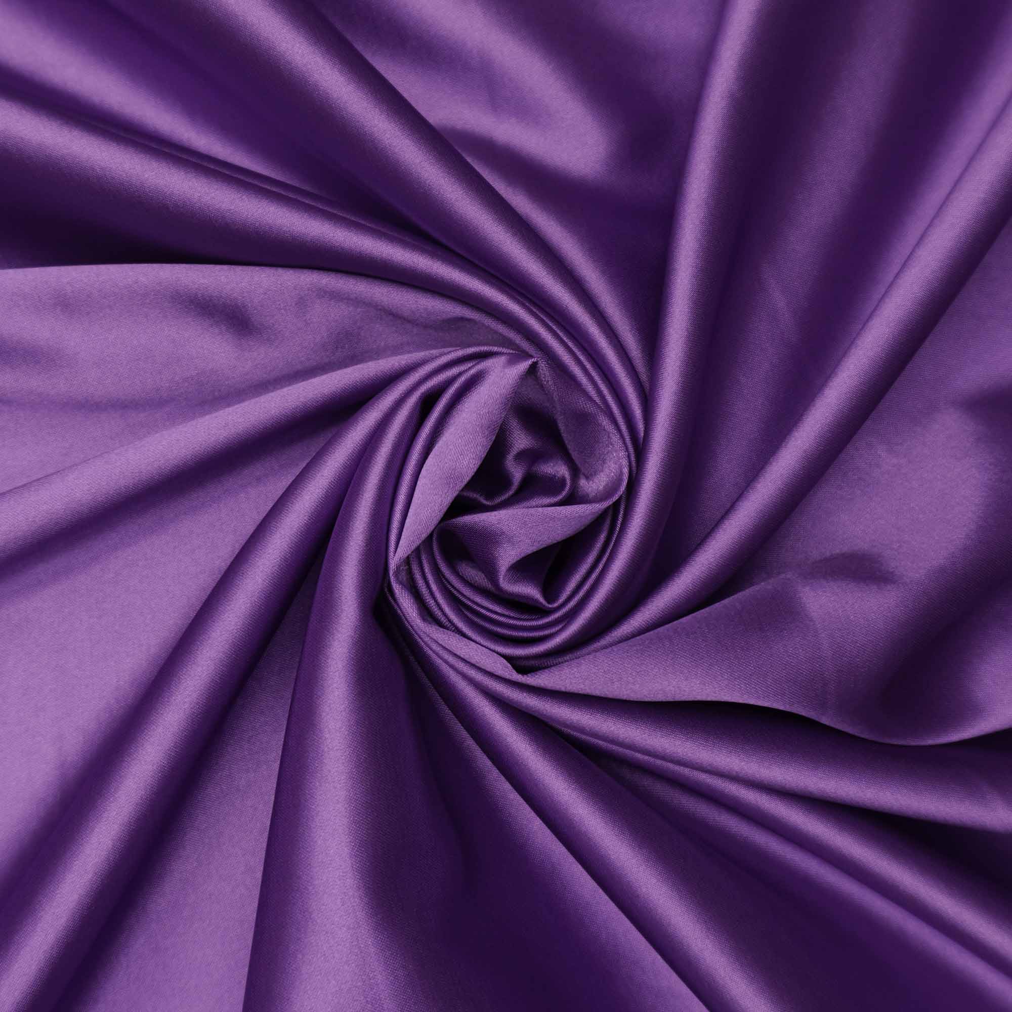 Tecido cetim toque de seda com elasano lilás